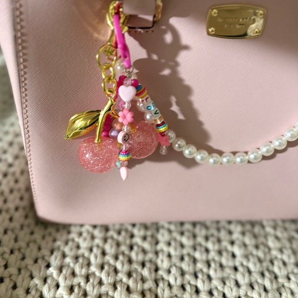 Michael Kors Light Pink Satchel with Gold Accents - Picture 8 of 9